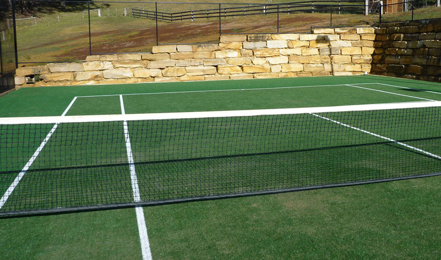 Grass Tennis Court